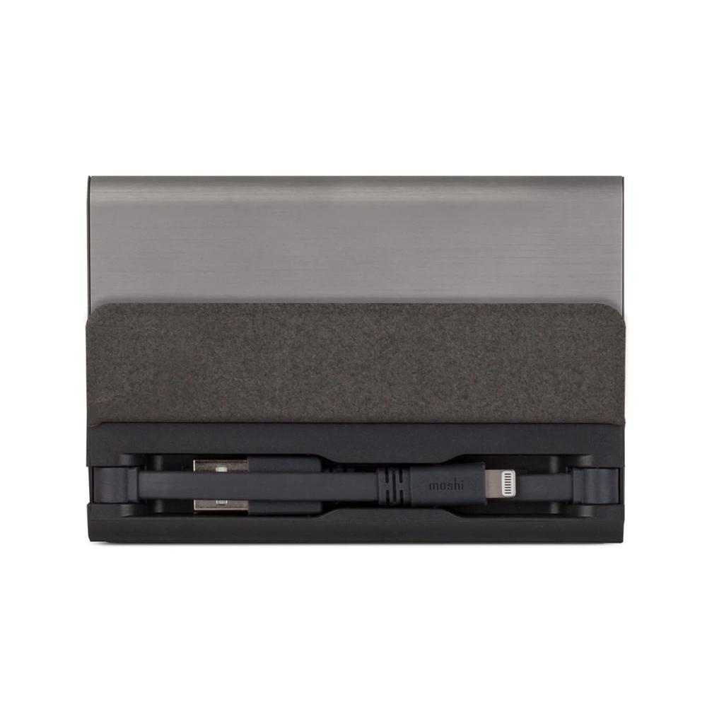 Портативный аккумулятор Moshi IonBank 5K. Емкость 5150 мАч. Цвет серый.